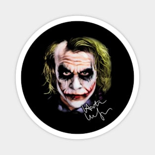 Joker Big Face Signature Magnet